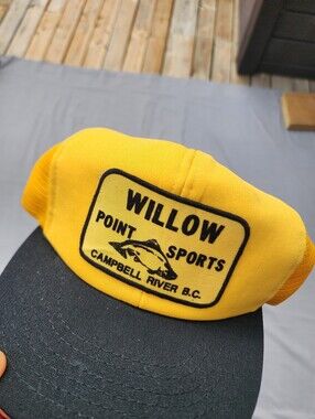 Vintage 80s Snapback Hat Ted Fletcher Trucker NHL NFL MLB 1908s Cap